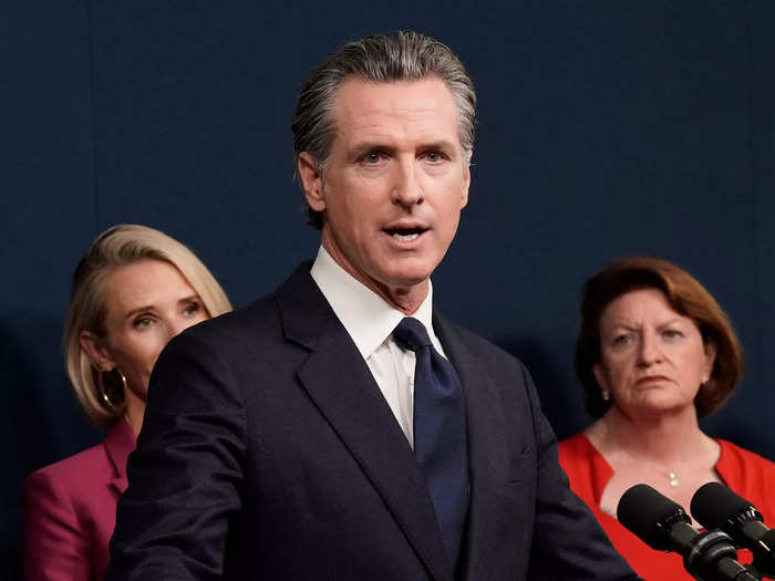 California Gov. Gavin Newsom