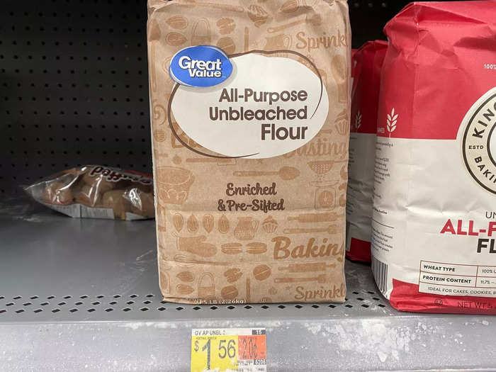 I need a lot of flour to bake from scratch.