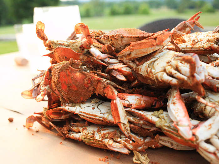 Maryland has the best crab in the country.