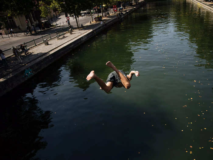 Young Parisians jumped headfirst into the city