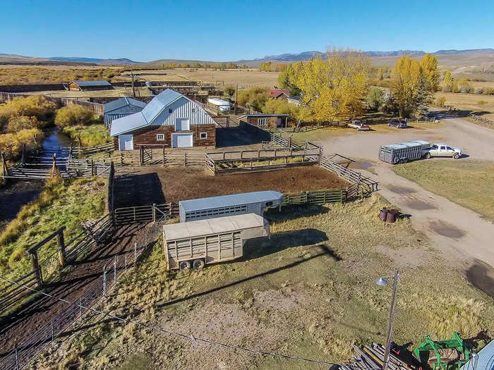 The Willow Creek site includes a ranch manager