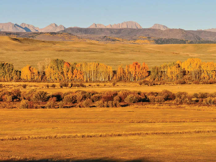 Approximately 5,000 acres of the ranch is under conservation easement with the Jackson Hole Land Trust, the listing says.