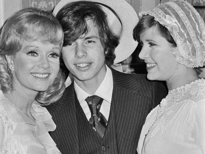 Debbie Reynolds lived with her two children, Carrie and Todd Fisher, in a grand brownstone on the Upper East Side in the early 1970s.