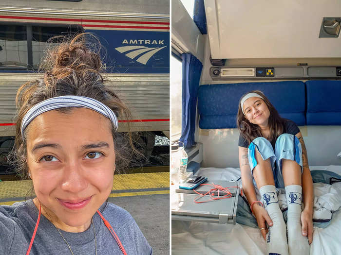 On a trip from Miami to New York City, I booked Amtrak