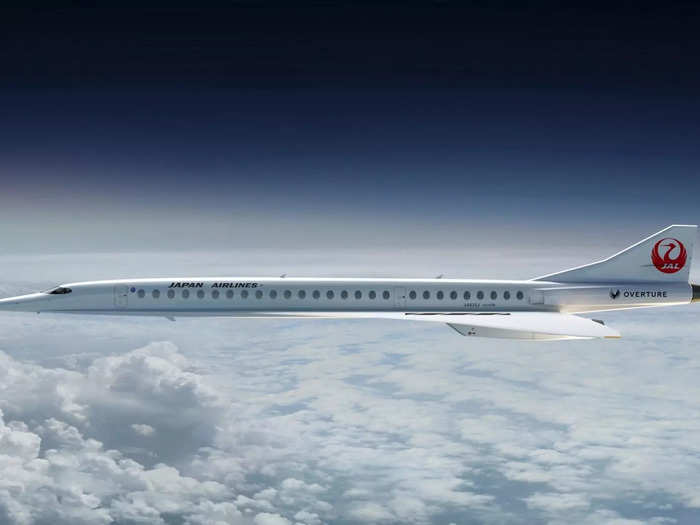 But because of loud sonic booms, supersonic aircraft legally can