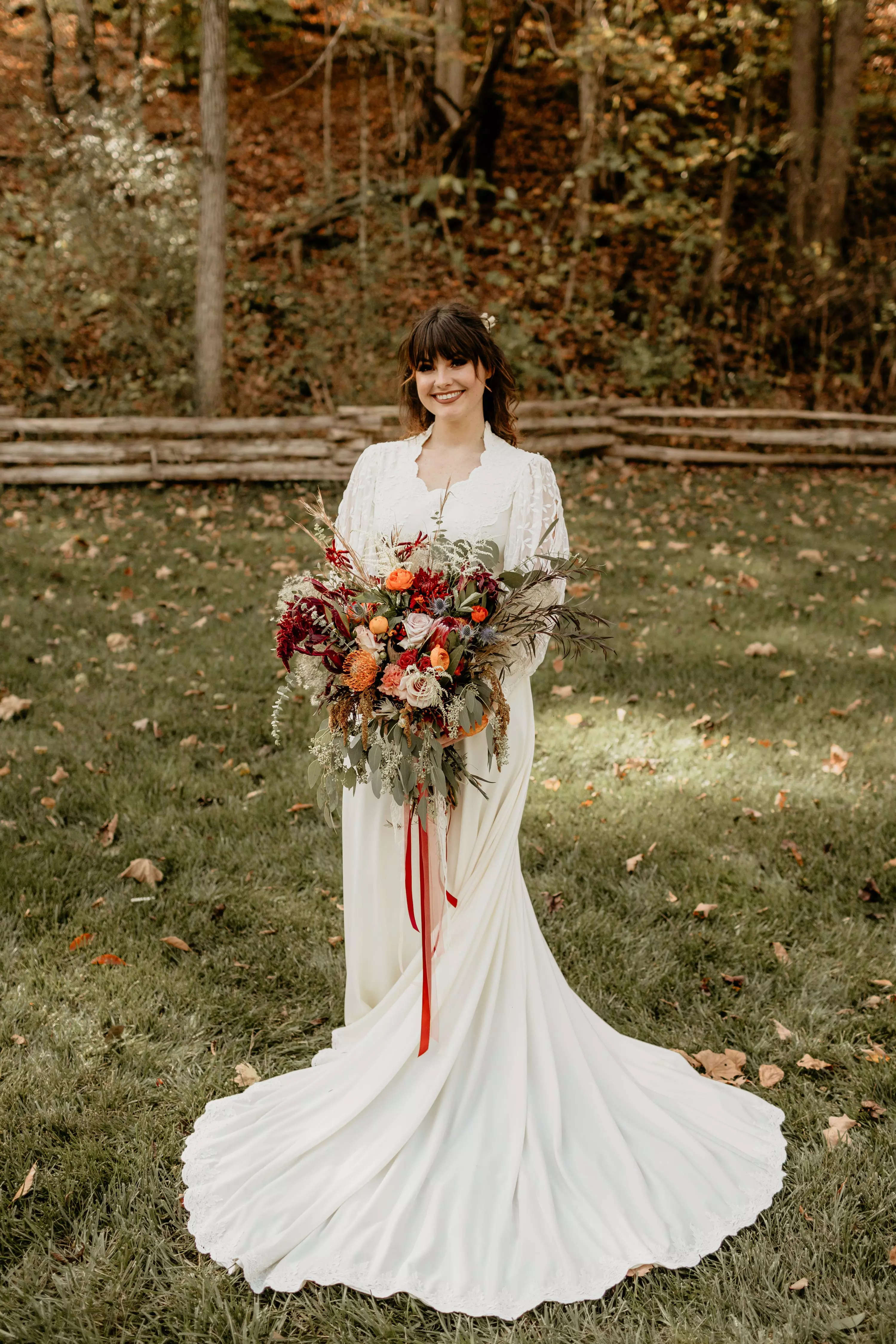 Vandergriff had help from her mom and grandmother to make her dream wedding day look come to life.