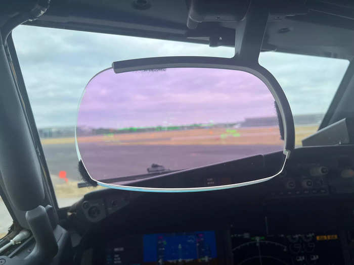 In the cockpit are glass screens and heads-up displays. A flight test engineer said that one screen unique to the MAX 10 is a moving map of the airfield that shows where the jet is at when taxiing around.