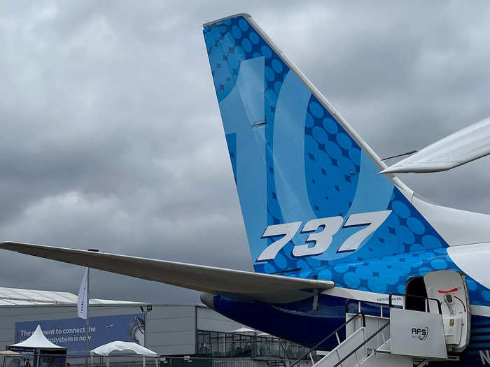 A Boeing spokesperson told Insider at the Farnborough International Airshow that the certification timing is "completely in the hands of the regulator," but said, "Boeing