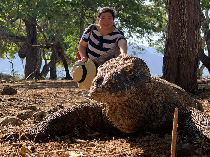 We also sailed to Komodo Island in search of Komodo dragons.