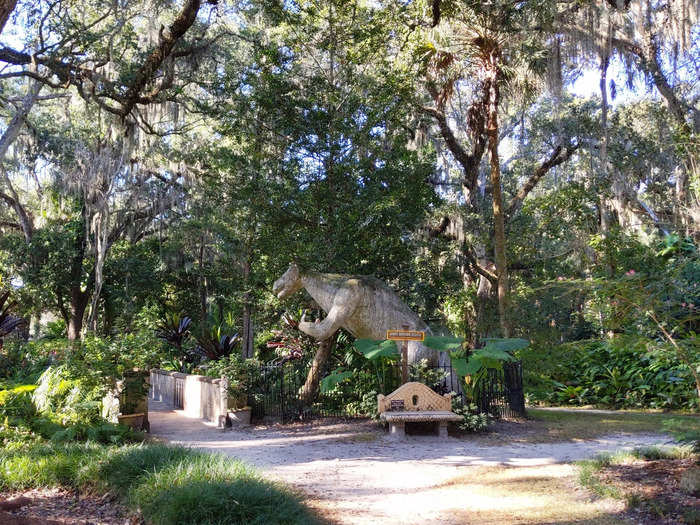 The site is managed by the Botanical Gardens of Volusia, an all-volunteer organization that keeps the plants and dinosaurs looking their best.