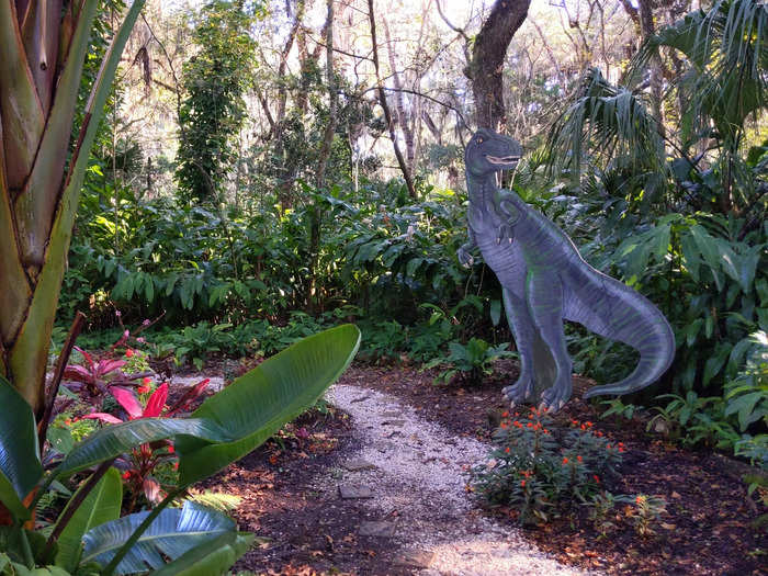 What remains of the theme park was reborn in 1985 inside a botanical garden where flowers blossom year-round.