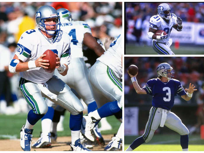 The same for the Seattle Seahawks, who will have to wait until 2023 for these throwbacks.