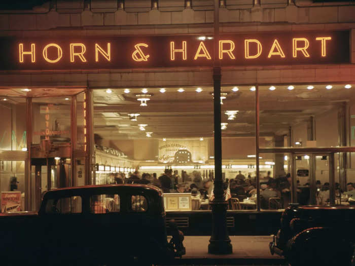 The popularity of automats has since dwindled in the US given the growth of fast-food chains and other changes in dining habits. Horn & Hardart