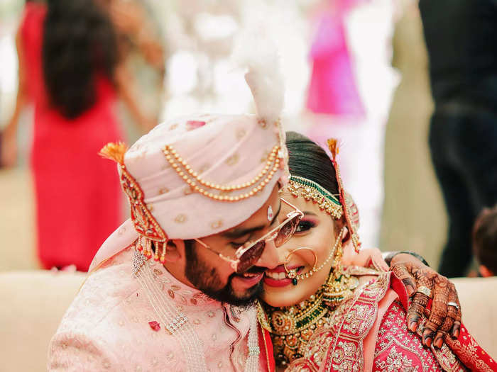 Simran said she was emotional seeing her loved ones sign her lehenga. It made the wedding experience more real. Soon she was moving out of her family