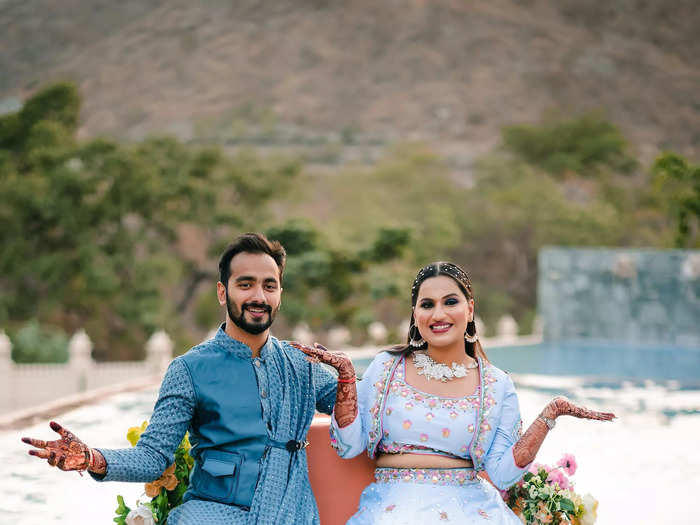 They set their wedding for June 1, 2022, giving them two months to plan the two-day celebration. They infused their wedding with personalized elements like entering on a flower-covered boat to their Sangeet. Simran also started sharing their love story on her social media, which drew attention fo their approach to wedding planning.