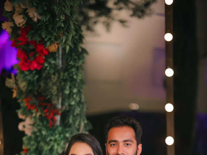 Content creator Simran Balar Khabiya Jain and entrepreneur Nikhil Khabiya Jain, both 25, wanted every part of their June wedding to reflect their love story, from their dance performances to their outfits — including Simran