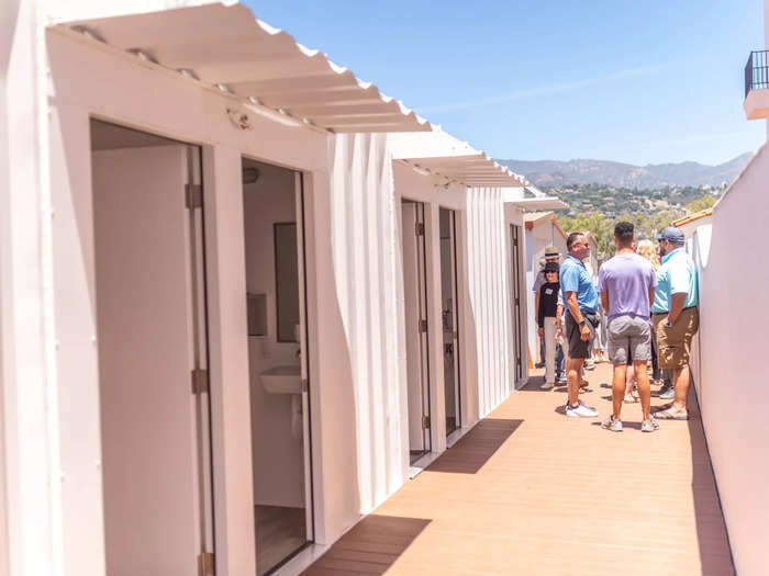 … several nonprofits throughout the Golden State have creatively turned to building communities of prefabricated tiny homes to shelter unhoused Californians.