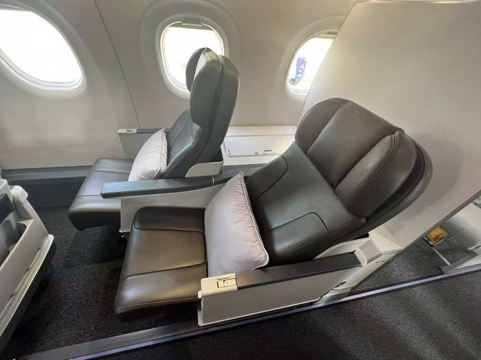 The seats come with a deep recline…