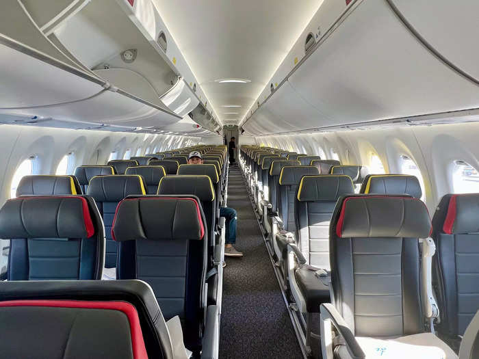 Moreover, the A220 can carry up to 160 passengers, while the E195-E2 can only accommodate up to 132.