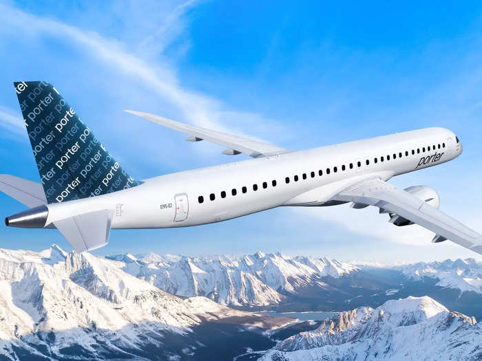 To take passengers further than its Dash 8s can, Porter is investing in its first jet-powered aircraft — the Embraer E195-E2.