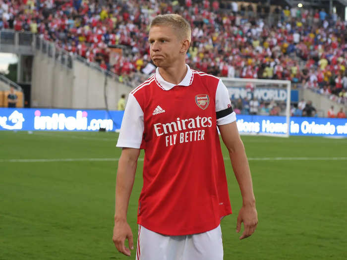 T-20. Oleksandr Zinchenko – Manchester City to Arsenal