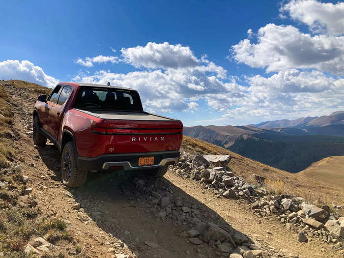 But both readily climb over boulders and wade through the mud thanks to a sophisticated all-wheel-drive system, lots of drive modes, and a height-adjustable suspension.