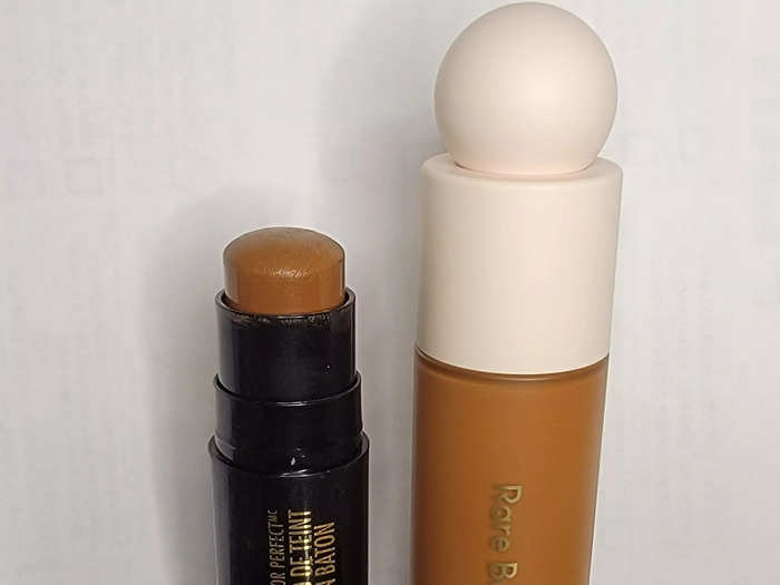 I start with primer and dark-spot concealer, followed by my foundation.