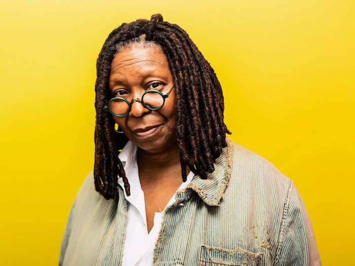 Whoopi Goldberg became a grandmother at 34.