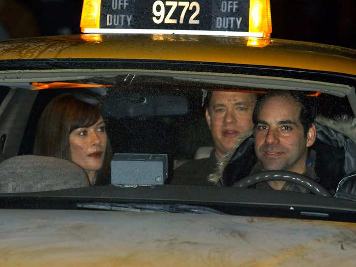 In 2014, while performing in the Broadway show "Lucky Guy," Hanks gifted a New York taxi driver with tickets to his show after they had a cool interaction during Hanks