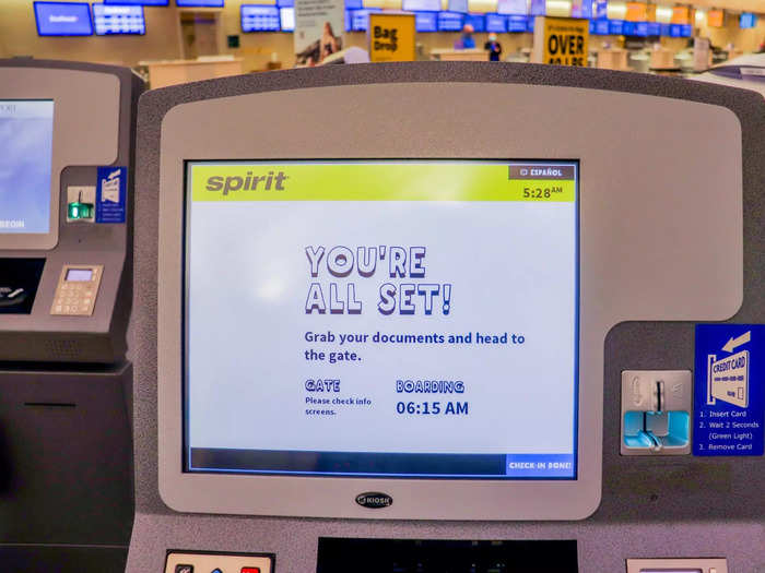 In 2011, the carrier began charging for boarding passes printed at the airport ticket counter and reduced its maximum checked baggage weight from 50 to 40 pounds.