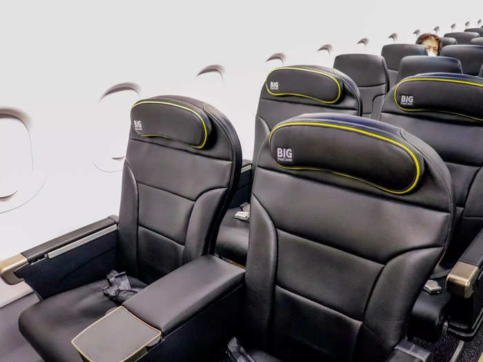 In 2007, the airline rebranded its business class, Spirit Plus, with the Big Front Seat, which passengers could secure for an extra fee.