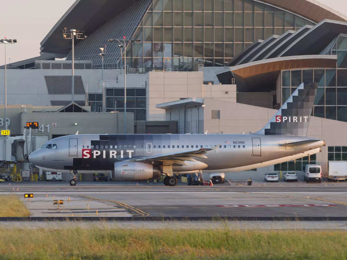 In 2002, Spirit began growing its Airbus A320 fleet, which is the only aircraft family in its fleet today. The first livery was greyscale...