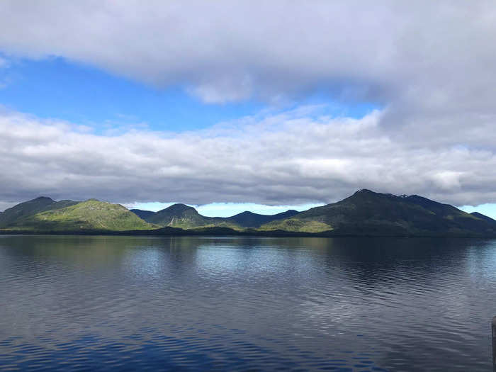 Scanning the shoreline, I got a true sense of the scale of Alaska