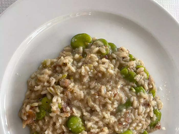 Next up was the risotto, which was full of surprising textures and flavors.