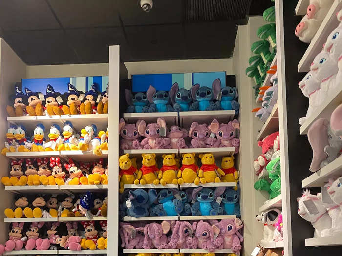 But then I was distracted by shelves of plush toys, which brought me back to my childhood.