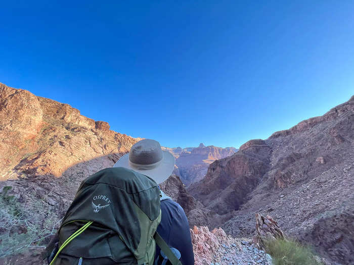 I felt so anxious about the hike back up that I stayed in the cabin to rest instead of exploring my surroundings. I wish I got out more to enjoy the success of our hike.