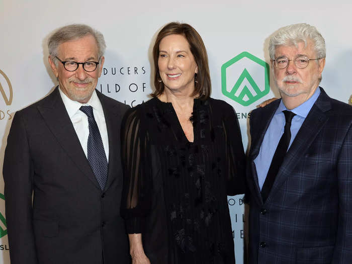 She impressed Spielberg so much that he hired her as his own assistant when he directed "Raiders of the Lost Ark." "Star Wars" creator George Lucas was a producer on the movie.