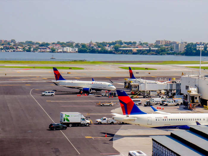 While Terminal B is nearly complete, Terminal C still has at least a year