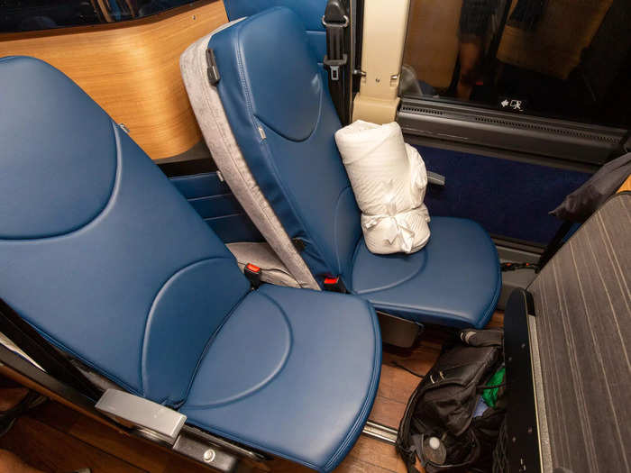 According to Aronov, the team spent a few years designing, prototyping, and manufacturing the interior of the coach.