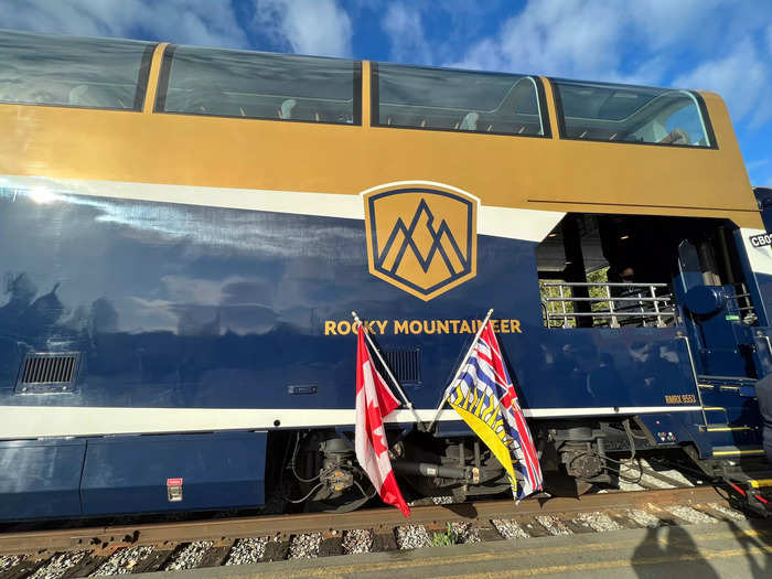 I booked myself a journey aboard the Rocky Mountaineer, a luxury train known for its spectacular views.