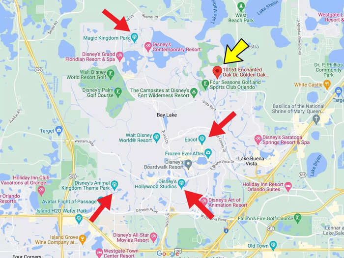 Its biggest perk is its proximity to various Disney attractions: The house is less than 10 miles away from all four Disney theme parks.