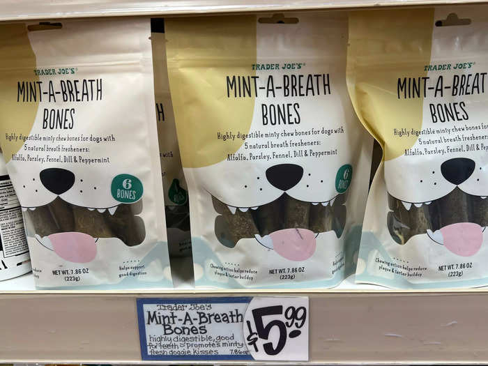 I even grab Mint-A-Breath bones for my dogs.