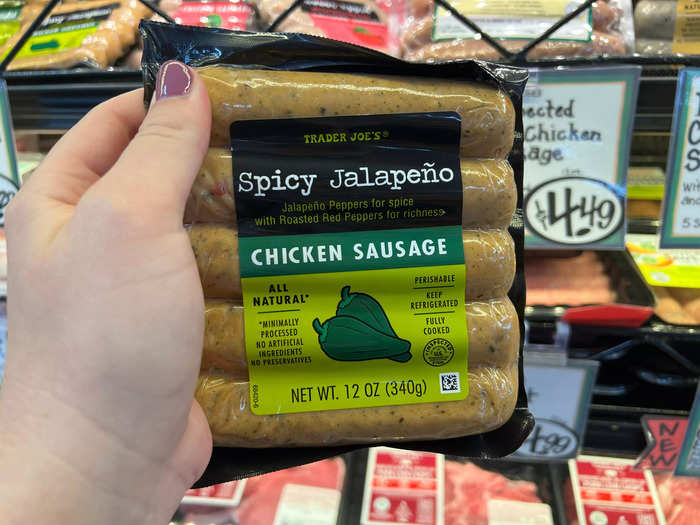 Spicy jalapeño chicken sausages are perfect for grilling.