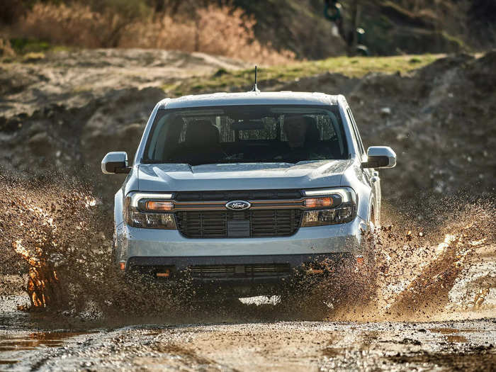 It comes with Trail Control, which is available in other Ford off-roaders and is essentially a low-speed cruise control for off-pavement driving.