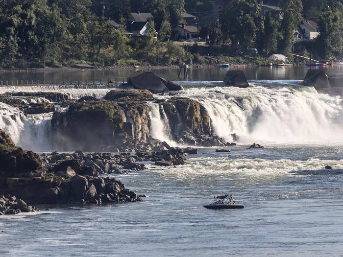 Visit Willamette Falls.