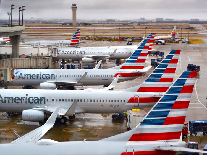 9. Passengers had to wait on a plane with limited air-conditioning and food-and-drink services for six hours. American Airlines said the delay was because of maintenance issues and weather conditions.