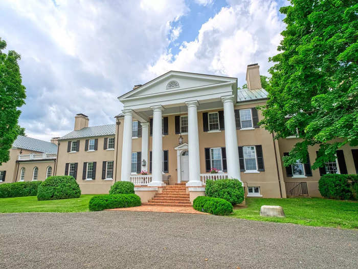 Llangollen, a historic estate in Upperville, Virginia, that dates back to 1795, is on the market for $27.5 million.