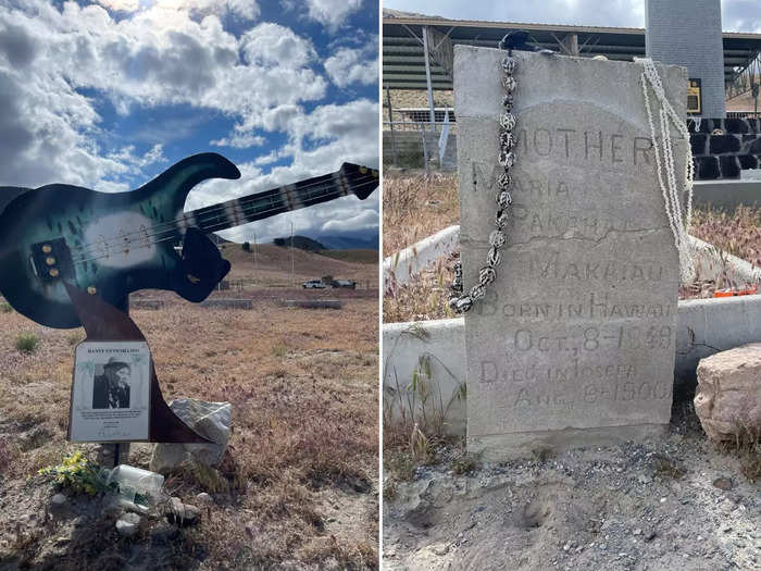 I wandered through the cemetery and spotted headstones dating as far back as 1900 and up until 2019.