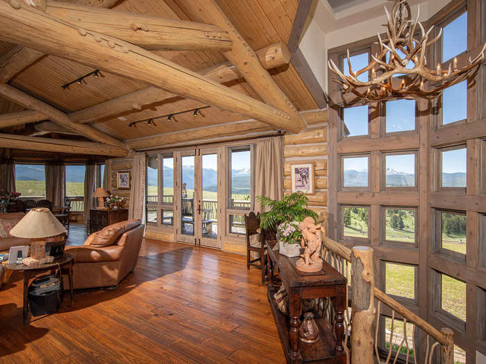 The interior was "painstakingly" designed to capture the views "from virtually every location in the home," according to the real estate listing.