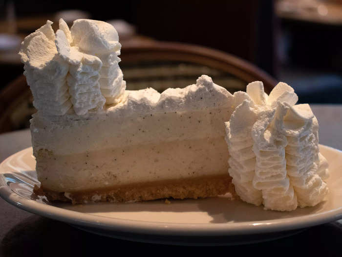 5. Vanilla Bean Cheesecake - $8.95